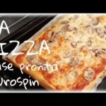 Pizza con impasto pronto