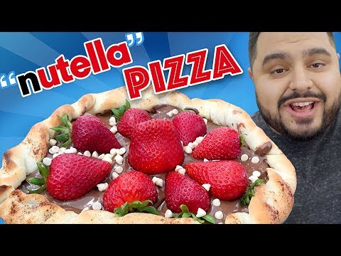 Pizza con Nutella