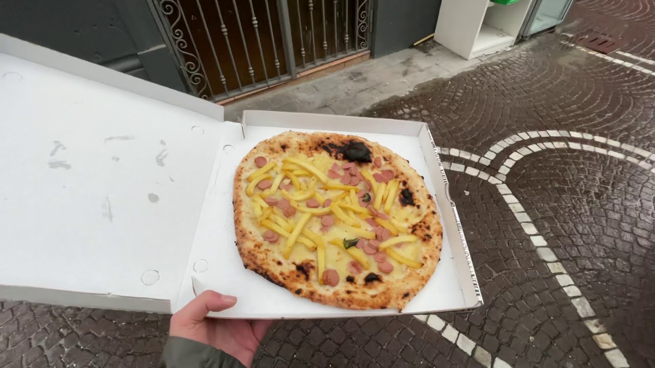 Pizza Wurstel e Patatine