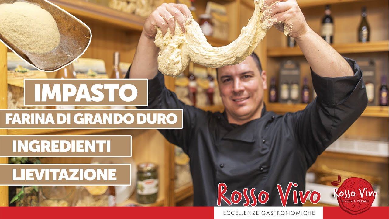 Pizza con farina Senatore Cappelli